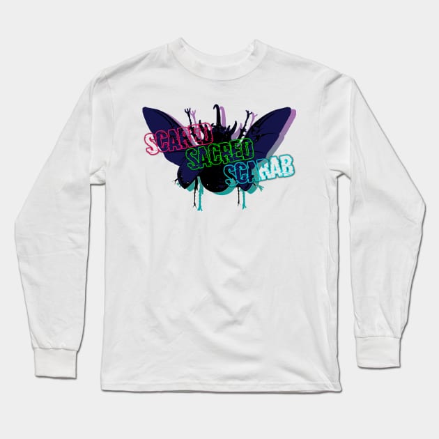 scarab Long Sleeve T-Shirt by denpoolswag